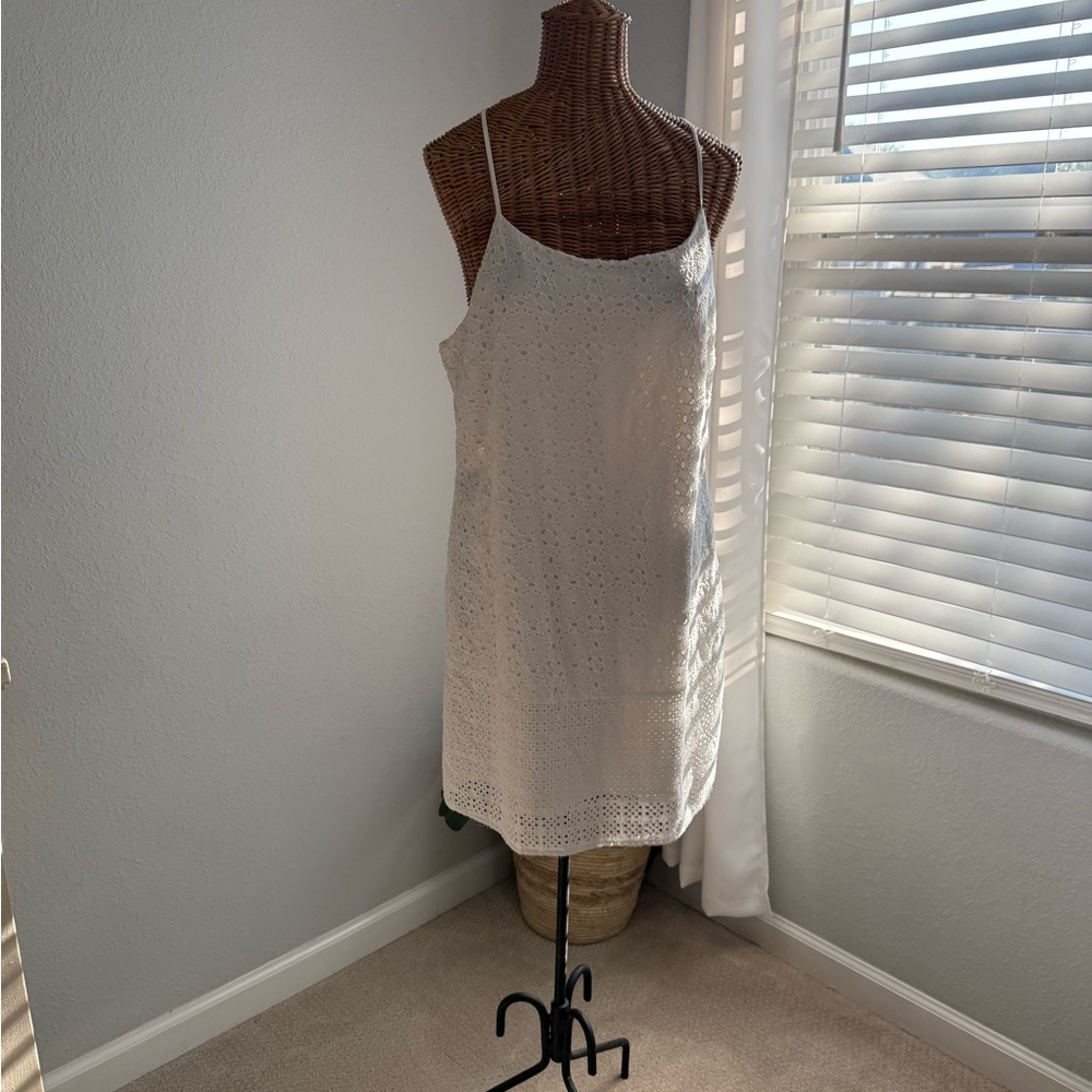 1. State Ivory Sleeveless Dress